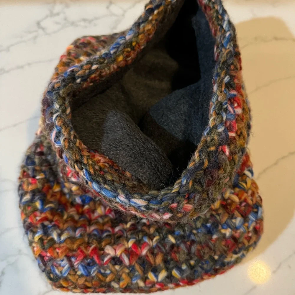 💐 Women’s Buff Knitted Wool Blend Neck Warmer 💐 - Picture 5 of 5